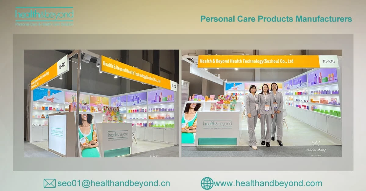 Prodotti per la cura della persona Health&beyond al Cosmoprof Asia 2024