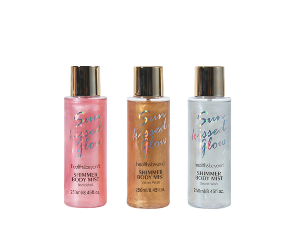 Spray corpo scintillante