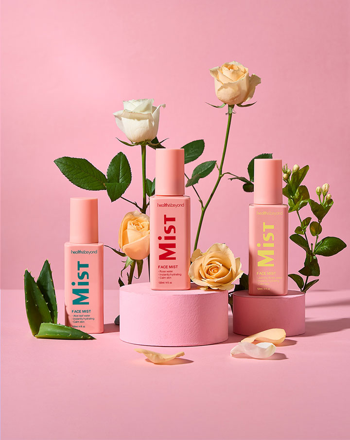 Spray viso senza profumo