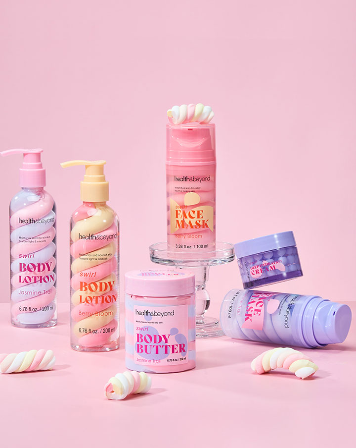 Maschera viso a spirale