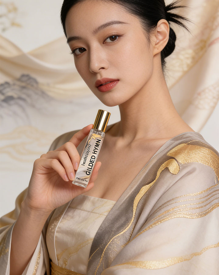 Collezione di profumi di seta orientale