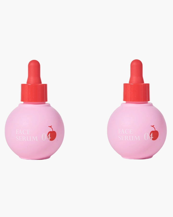 Siero riparatore illuminante color ciliegia