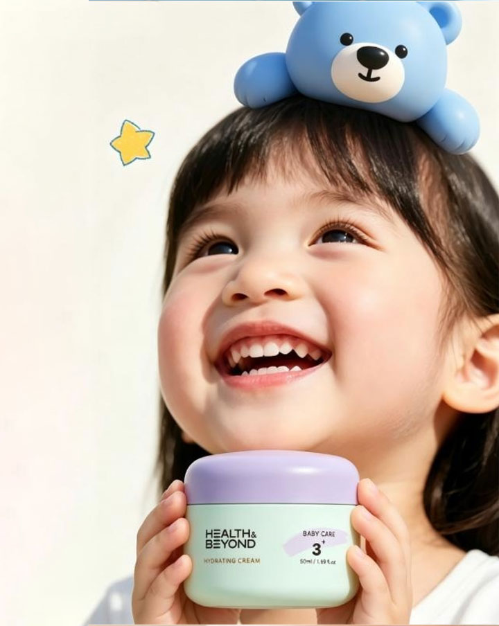 Crema viso per neonati 3+