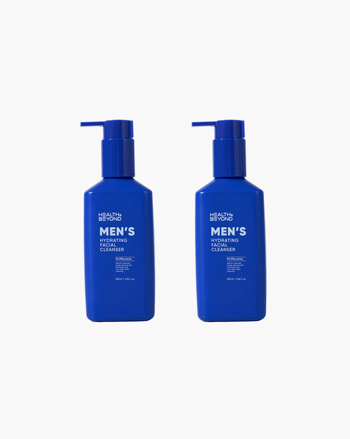 Detergente viso idratante da uomo