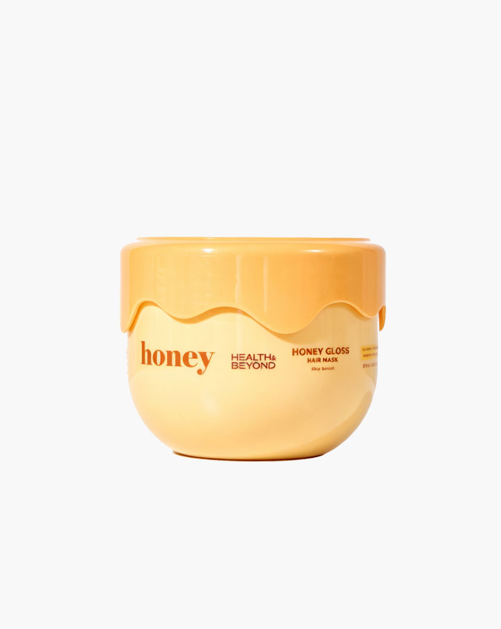 Maschera per capelli lucida al miele
