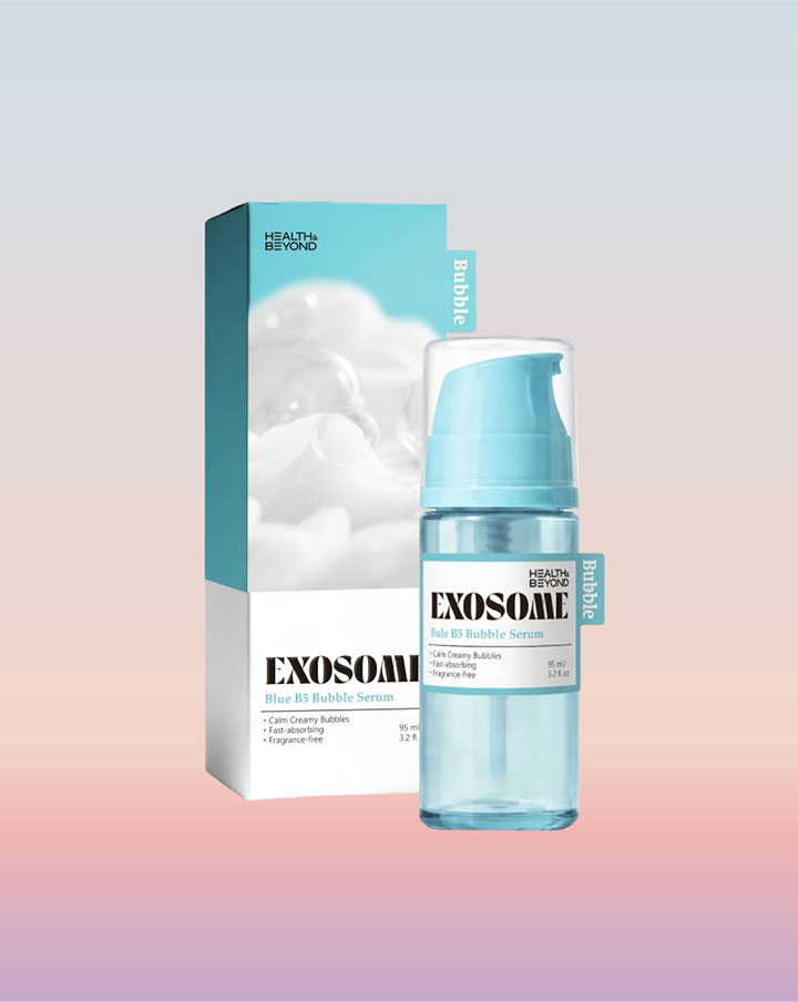 Siero effervescente Exosome Blue B5 Exosome Blue B5 Bubble Serum