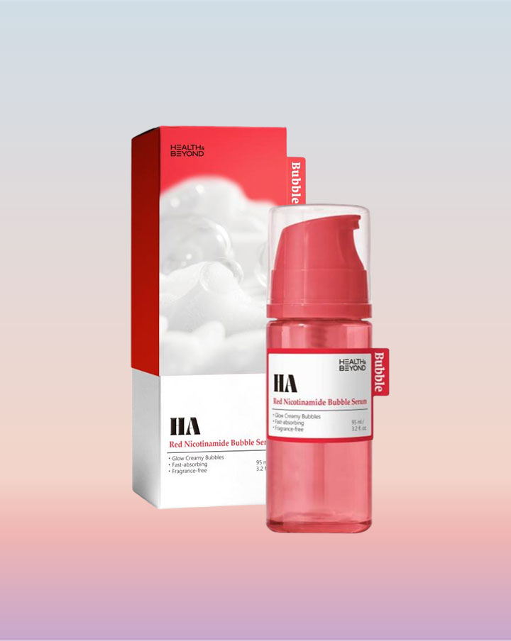 Siero effervescente HA Red Niacinamide HA Red Niacinamide Bubble Serum