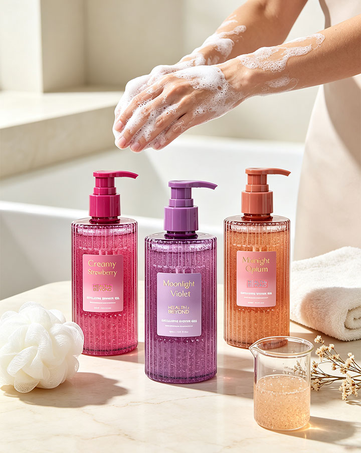 Gel doccia esfoliante