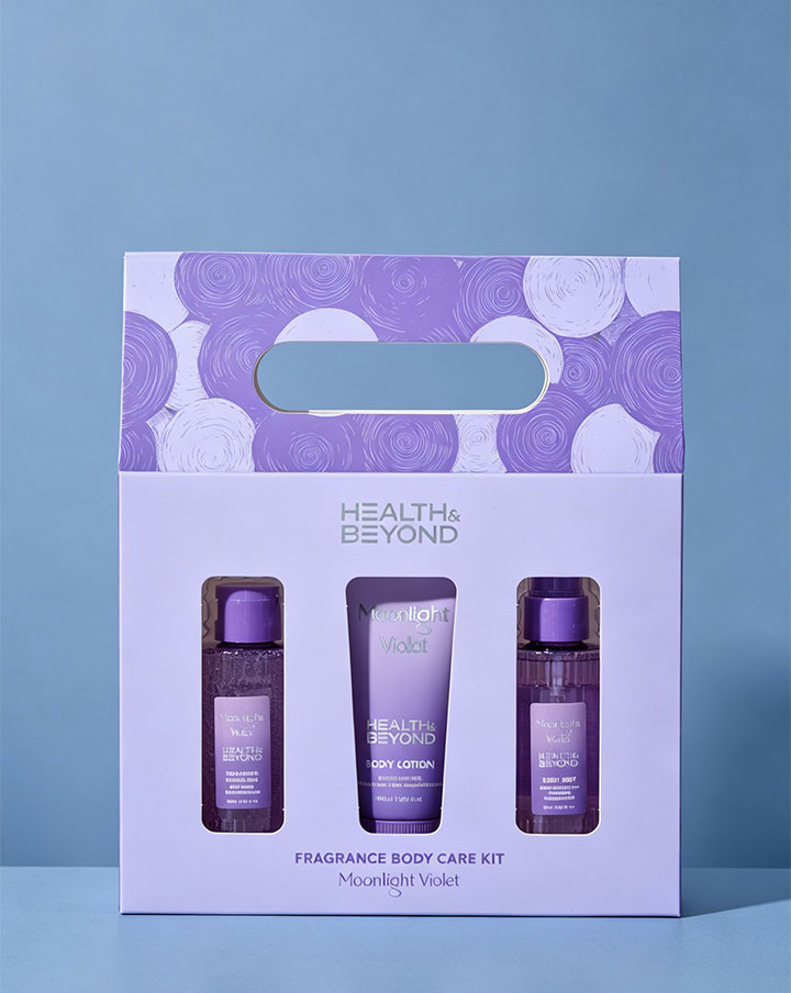 Set da viaggio per la cura del corpo body care travel set