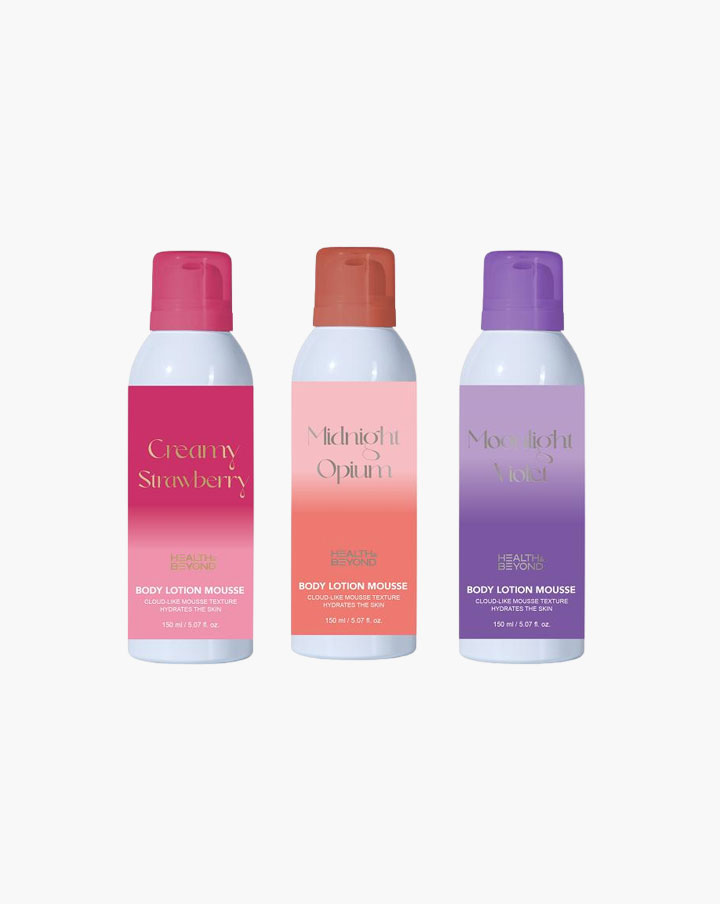 Mousse per lozione corpo