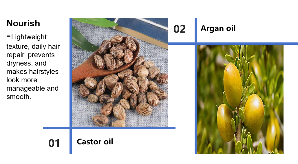 Blonde Enhancer Hair Oil ODM