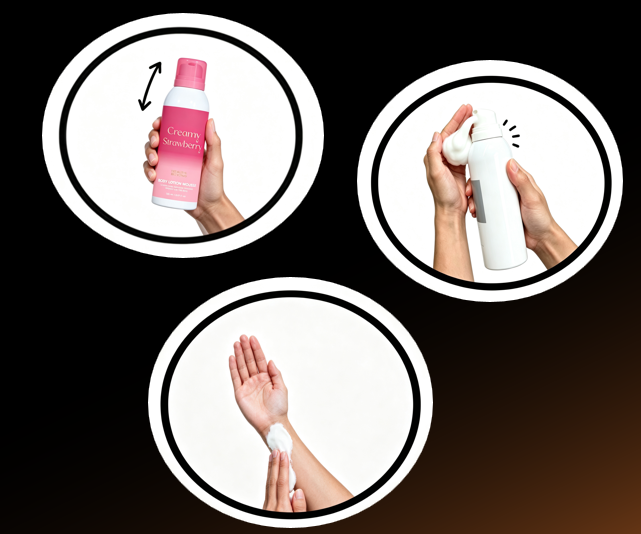 come usare la mousse per il corpo how to use body lotion mousse